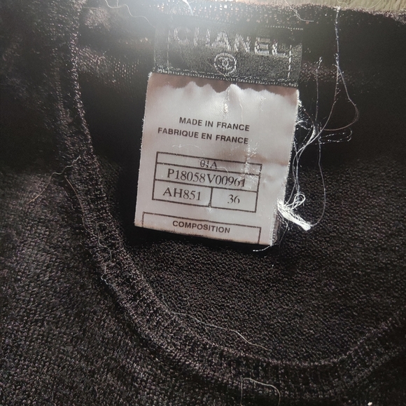 Chanel camelia black tank top - Picture 6 of 7